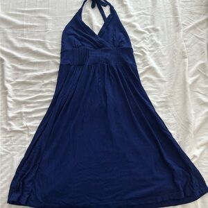 Cute, Royal Blue Halter Dress